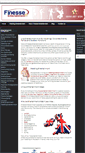 Mobile Screenshot of finesseentertainment.co.uk